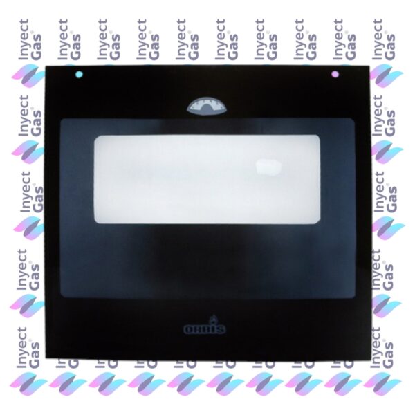 VID159 Vidrio Templados para Horno x Marca (ORIGINALES) ORBIS EXTERNO 48.8X47.8 GALA 98 C/AGUJERO MARRON