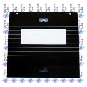 VID161 Vidrio Templados para Horno x Marca (ORIGINALES) ORBIS EXTERNO 49.2X47.8 COQUETA NEGRO