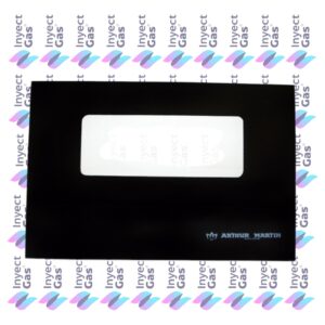 VID17 Vidrio Templados para Horno x Marca (ORIGINALES) ARTHUR MARTIN EXTERNO 51.5X36.6 NEGRO