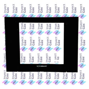 VID173 Vidrio Templados para Horno x Marca (ORIGINALES) ORMAY EXTERNO 59.2X43.4 NEGRO
