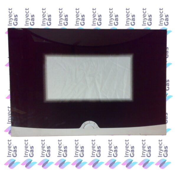 VID174 Vidrio Templados para Horno x Marca (ORIGINALES) ORMAY EXTERNO 56.4X41.2CM  MAXI PIROMETRO CENTRAL BLANCO