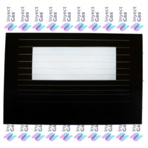 VID177 Vidrio Templados para Horno x Marca (ORIGINALES) ORO AZUL EXTERNO 53X39 FIRENZE NEGRO