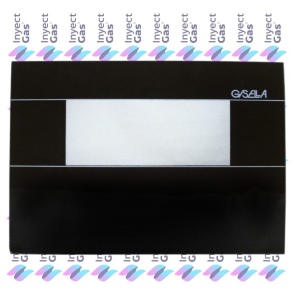 VID179 Vidrio Templados para Horno x Marca (ORIGINALES) ORO AZUL EXTERNO 53.2X40.8 GISELLA NEGRO