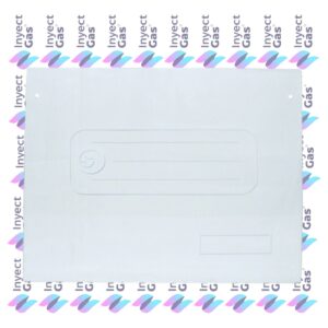 VID182 Vidrio Templados para Horno x Marca (ORIGINALES) SANSUR EXTERNO 49.2X41.3 BLANCO