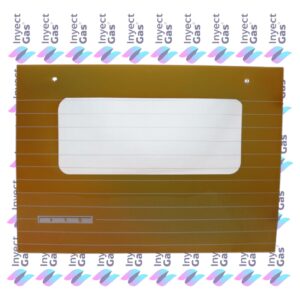 VID189 Vidrio Templados para Horno x Marca (ORIGINALES) SIRENA EXTERNO 55.5X43.5 BACCARAT NARANJA