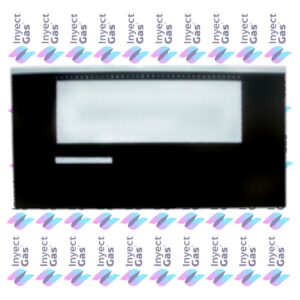 VID190 Vidrio Templados para Horno x Marca (ORIGINALES) SIRENA EXTERNO 55.4X38.5 ECLAIR NEGRO
