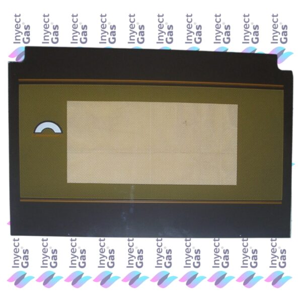 VID197 Vidrio Templados para Horno x Marca (ORIGINALES) VOLCAN EXTERNO 52.9X36.8 MARRON