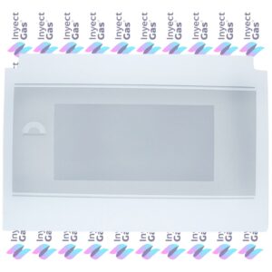VID198 Vidrio Templados para Horno x Marca (ORIGINALES) VOLCAN EXTERNO 52.9X36.8 BLANCO