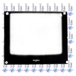 VID207 Vidrio Templados para Horno x Marca (ORIGINALES) WHIRLPOOL EXTERNO 51,5 X 43CM WF160 SIN GRILL