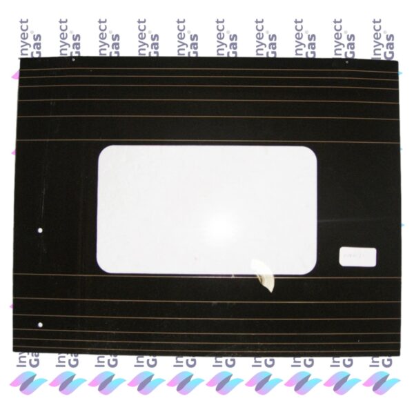 VID28 Vidrio Templados para Horno x Marca (ORIGINALES) AURORA EXTERNO 53.4X41.1 LINEA ALEMANA NEGRO