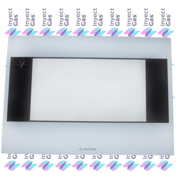 VID3 Vidrio Templados para Horno x Marca (ORIGINALES) ARISTON EXTERNO 59.2X43.3CM  BLANCO
