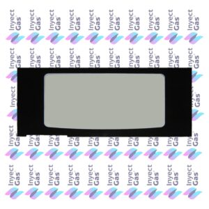 VID38 Vidrio Templados para Horno x Marca (ORIGINALES) BOSCH EXTERNO 47.5X20 LE/LH/EUROPA NEGRO