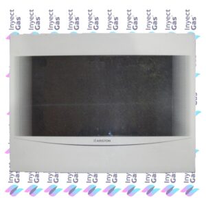 VID5 Vidrio Templados para Horno x Marca (ORIGINALES) ARISTON EXTERNO 53.7X40CM  BLANCO