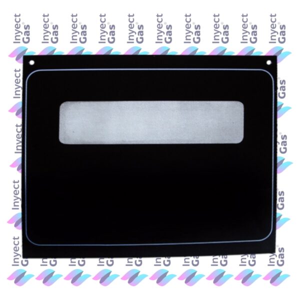 VID51 VIDRIO TEMPLADOS PARA HORNO X MARCA (ORIGINALES) CARU EXTERNO 51.3X44.3 MARRON
