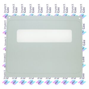 VID52 Vidrio Templados para Horno x Marca (ORIGINALES) CARU EXTERNO 51.3X44.3 BLANCO