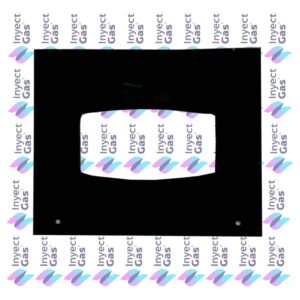 VID66 Vidrio Templados para Horno x Marca (ORIGINALES) DOMEC EXTERNO 49.2X47.4 APOLO CRISTAL NEGRO