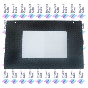 VID69 Vidrio Templados para Horno x Marca (ORIGINALES) DOMEC EXTERNO 55.8X38.9 UNIMATIC GRIS