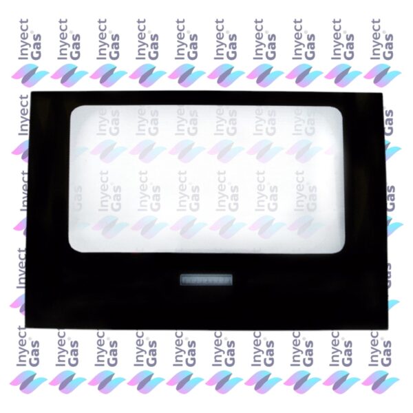 VID70 Vidrio Templados para Horno x Marca (ORIGINALES) DOMEC EXTERNO 58X40.3 ESPEJO NEGRO