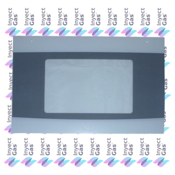 VID72 Vidrio Templados para Horno x Marca (ORIGINALES) DOMEC EXTERNO 56X37.1 TERMOMATIC C/PIROMETRO BLANCO