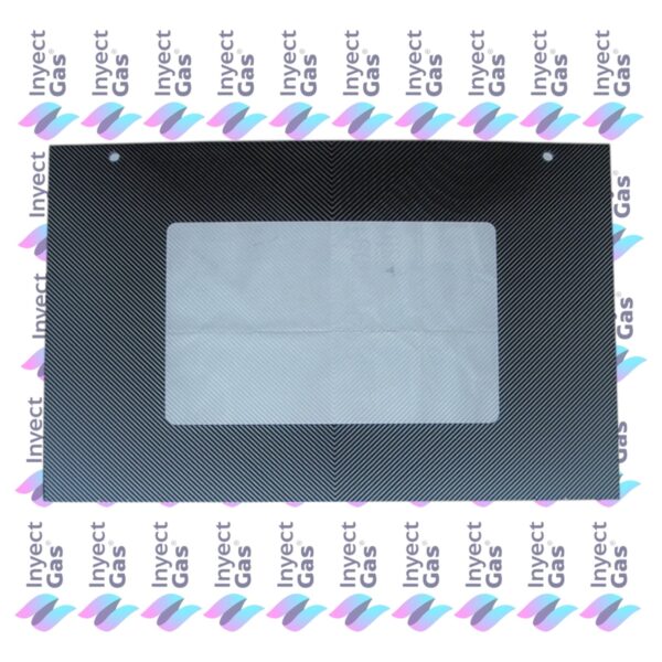 VID73 Vidrio Templados para Horno x Marca (ORIGINALES) DOMEC EXTERNO 56.1X37.1 TERMOMATIC GRIS