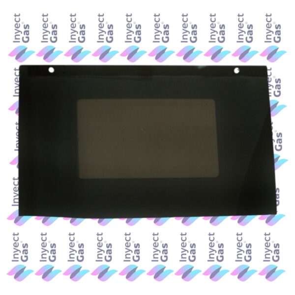 VID76 Vidrio Templados para Horno x Marca (ORIGINALES) DOMEC EXTERNO  56X39 PAOLA CLASSIC NEGRO ESPEJ