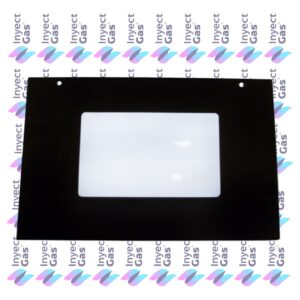 VID78 Vidrio Templados para Horno x Marca (ORIGINALES) DOMEC EXTERNO 58X39 PAOLA NEGRO