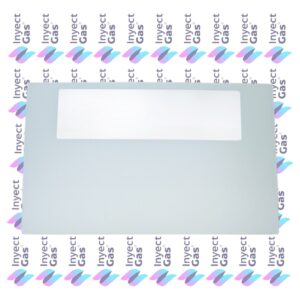 VID79 Vidrio Templados para Horno x Marca (ORIGINALES) DOMEC EXTERNO 54X35 M/CB-PAOLA BLANCO
