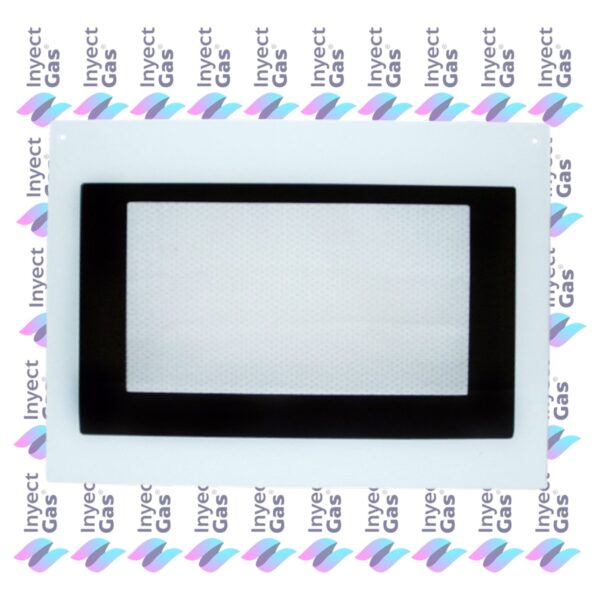 VID8 Vidrio Templados para Horno x Marca (ORIGINALES) ARISTON EXTERNO 53.8X42.2CM  M/677 BLANCO