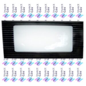 VID84 Vidrio Templados para Horno x Marca (ORIGINALES) DOMEC EXTERNO 55.2X35.5 PAOLA NEGRO