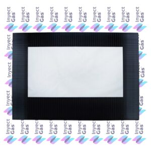VID9 Vidrio Templados para Horno x Marca (ORIGINALES) ARISTON EXTERNO 53.8X40.3CM  BLANCO