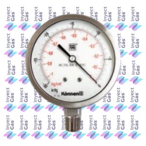 BEY320 MANOMETRO MGS18A100 (N.F) -30 – -1 (PULG/HG) BEYCA