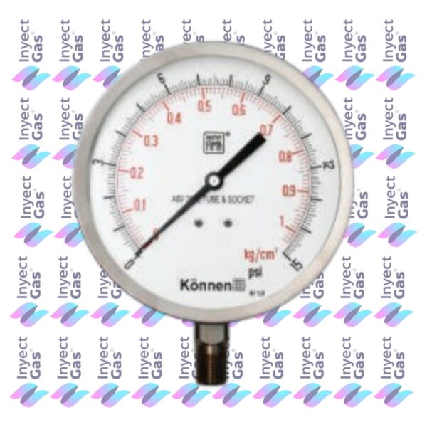 BEY363 MANOMETRO MGS18A150 (N.F) -30 – -1 (PULG/HG) BEYCA