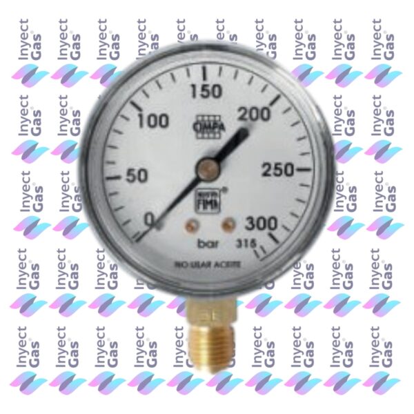 BEY440 MANOMETRO REGULADOR DE GAS MM2-34 NF 0 - 4 (BAR) BEYCA