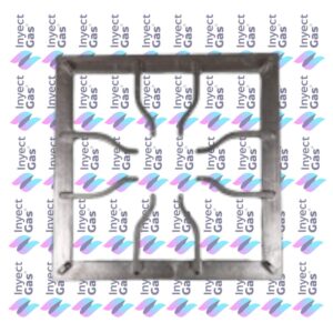 G 1133 REJILLAS INDUSTRIALES 27 x 27 DE ALUMINIO COLOR ALUMINIO