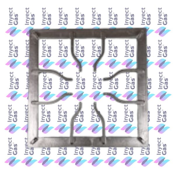 G 1133 REJILLAS INDUSTRIALES 27 x 27 DE ALUMINIO COLOR ALUMINIO